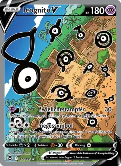 Pokémon-Karte Icognito V 177/195