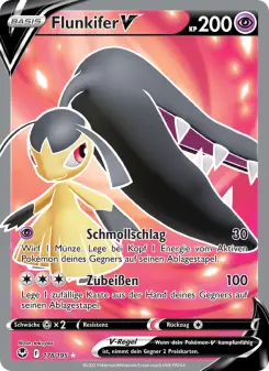Pokémon-Karte Flunkifer V 178/195