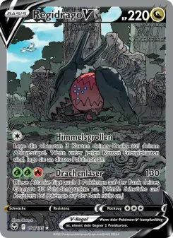 Pokémon-Karte Regidrago V 184/195