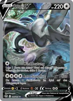Pokémon-Karte Lugia V 186/195
