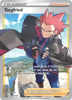 Pokémon-Karte Siegfried 192/195