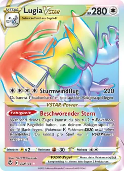 Pokémon-Karte Lugia VSTAR 202/195