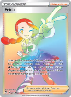 Pokémon-Karte Frida 204/195