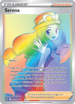 Pokémon-Karte Serena 207/195