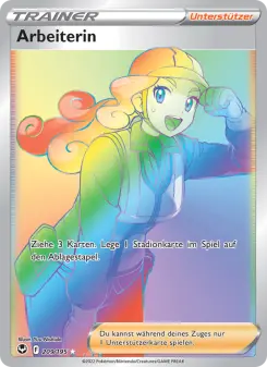 Pokémon-Karte Arbeiterin 209/195