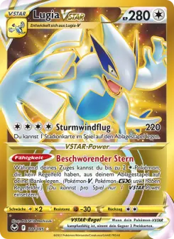 Pokémon-Karte Lugia VSTAR 211/195