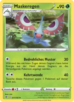Pokémon-Karte Maskeregen 011/192