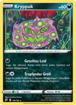 Pokémon-Karte Kryppuk 116/192