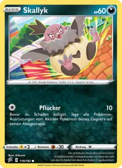 Pokémon-Karte Skallyk 119/192