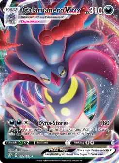 Pokémon-Karte Calamanero VMAX 122/192