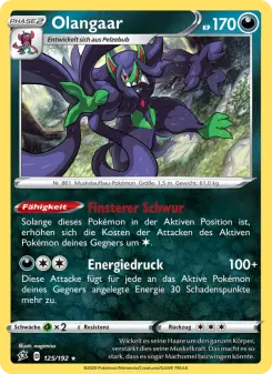 Pokémon-Karte Olangaar 125/192