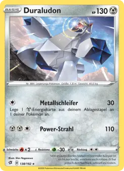 Pokémon-Karte Duraludon 138/192