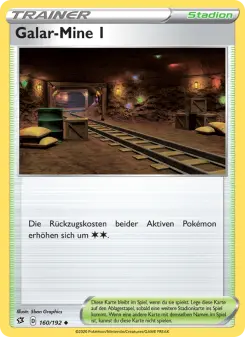 Pokémon-Karte Galar-Mine 1 160/192