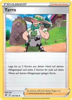Pokémon-Karte Yarro 161/192
