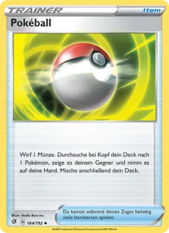 Pokémon-Karte Pokéball 164/192