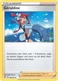 Pokémon-Karte Géraldine 166/192