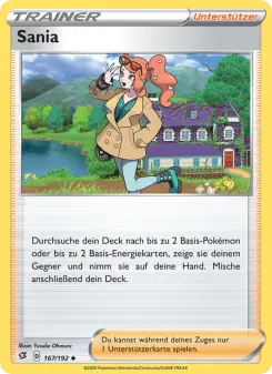 Pokémon-Karte Sania 167/192