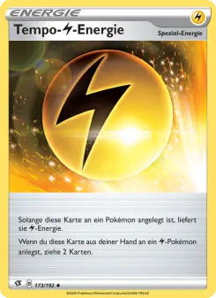 Pokémon-Karte Tempo-Lightning-Energie 173/192