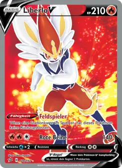Pokémon-Karte Liberlo V 178/192