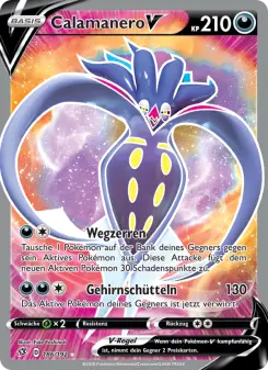 Pokémon-Karte Calamanero V 186/192