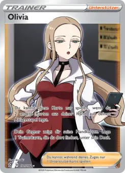Pokémon-Karte Olivia 191/192