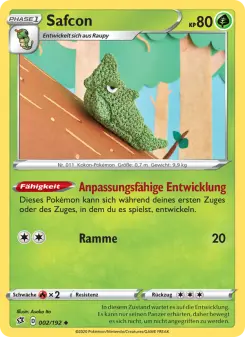 Pokémon-Karte Safcon 002/192