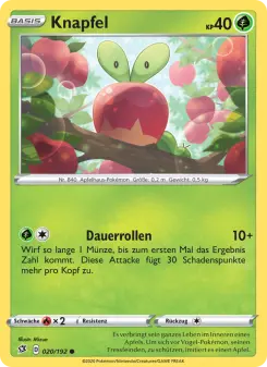Pokémon-Karte Knapfel 020/192