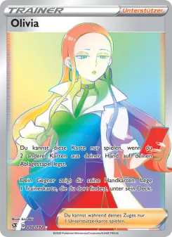 Pokémon-Karte Olivia 202/192