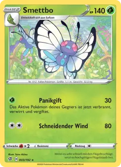 Pokémon-Karte Smettbo 003/192