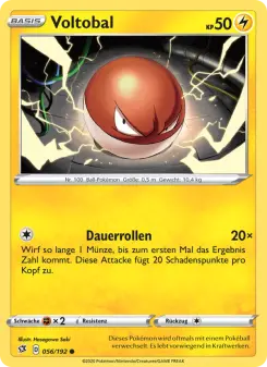 Pokémon-Karte Voltobal 056/192