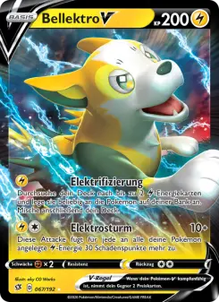 Pokémon-Karte Bellektro V 067/192