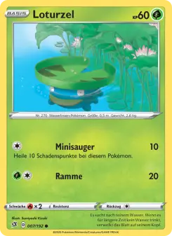 Pokémon-Karte Loturzel 007/192