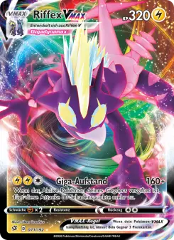 Pokémon-Karte Riffex VMAX 071/192