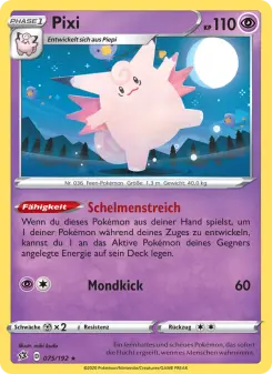 Pokémon-Karte Pixi 075/192