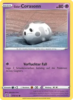 Pokémon-Karte Galar-Corasonn 078/192