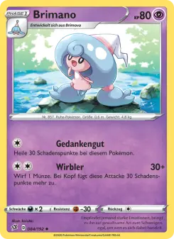 Pokémon-Karte Brimano 084/192