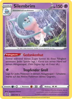 Pokémon-Karte Silembrim 085/192