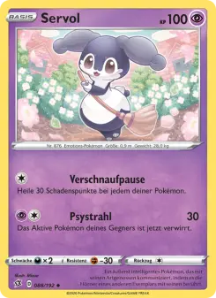 Pokémon-Karte Servol 088/192