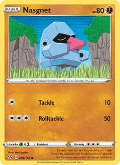 Pokémon-Karte Nasgnet 096/192