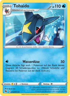 Pokémon-Karte Tohaido 012/073