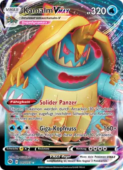 Pokémon-Karte Kamalm VMAX 015/073