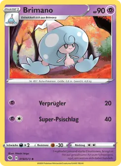 Pokémon-Karte Brimano 019/073
