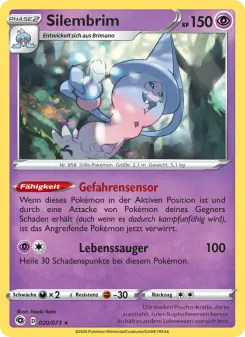 Pokémon-Karte Silembrim 020/073