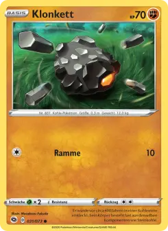 Pokémon-Karte Klonkett 031/073