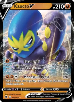Pokémon-Karte Kaocto V 032/073