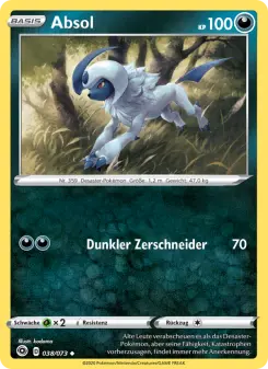 Pokémon-Karte Absol 038/073