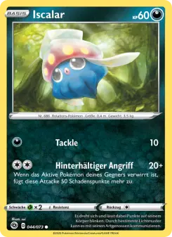 Pokémon-Karte Iscalar 044/073