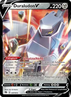 Pokémon-Karte Duraludon V 047/073