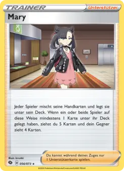 Pokémon-Karte Mary 056/073