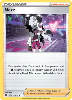 Pokémon-Karte Nezz 058/073
